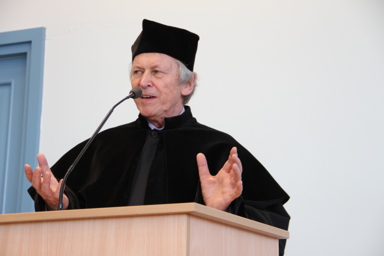 Zdjęcie nagłówkowe otwierające podstronę: Prof. Franciszek Grucza 39. doktorem honoris causa Uniwersytetu Opolskiego