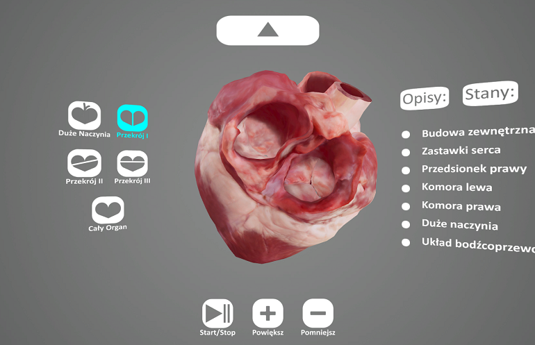 Przeniesienie do informacji o tytule: Prezentacja aplikacji „Wirtualne Serce” 