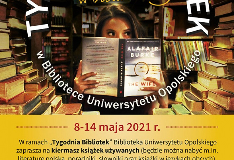 Przeniesienie do informacji o tytule: Tydzień Bibliotek na UO – abolicja i kiermasz książek