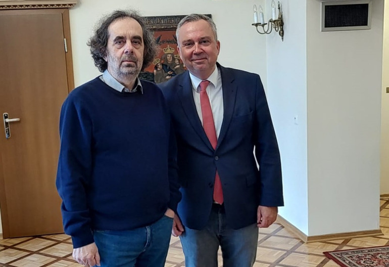 Przeniesienie do informacji o tytule: RP Senator visited University of Opole