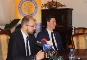 Na zdjęciu od lewej: dr P. Dardziński, Marcin Ociepa