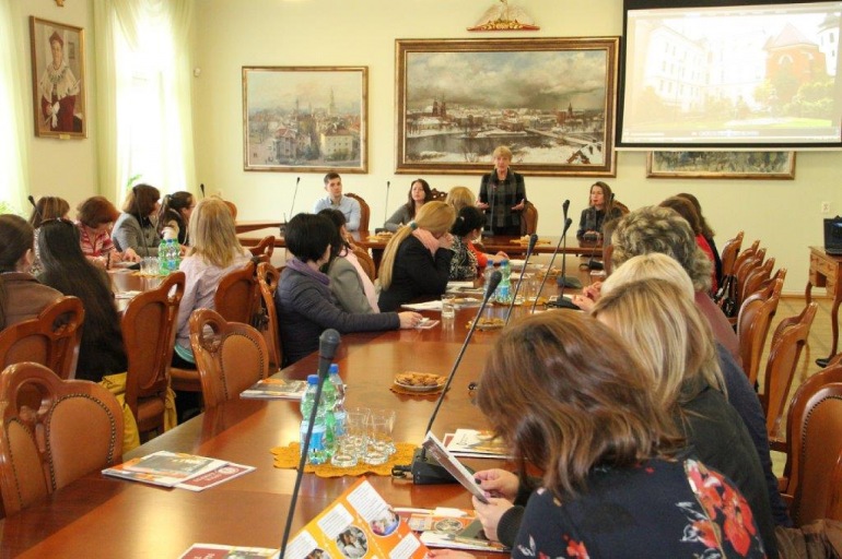 Zdjęcie nagłówkowe otwierające podstronę: Moldovan Delegation Visiting University of Opole