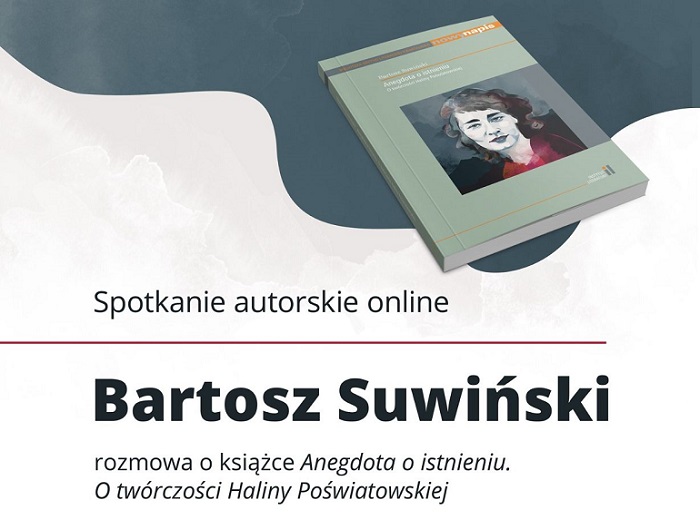 Zdjęcie nagłówkowe otwierające podstronę: Spotkanie autorskie online z Bartoszem Suwińskim 