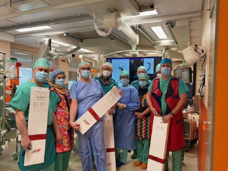 Zdjęcie nagłówkowe otwierające podstronę: First in Central Europe Procedure at University Hospital