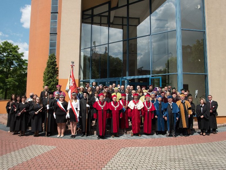 Zdjęcie nagłówkowe otwierające podstronę: Ceremonial Conferment of Doctoral and Post-doctoral degrees