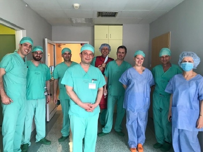 Zdjęcie nagłówkowe otwierające podstronę: Warsztaty dla chirurgów z zagranicy w oddziałach chirurgii USK
