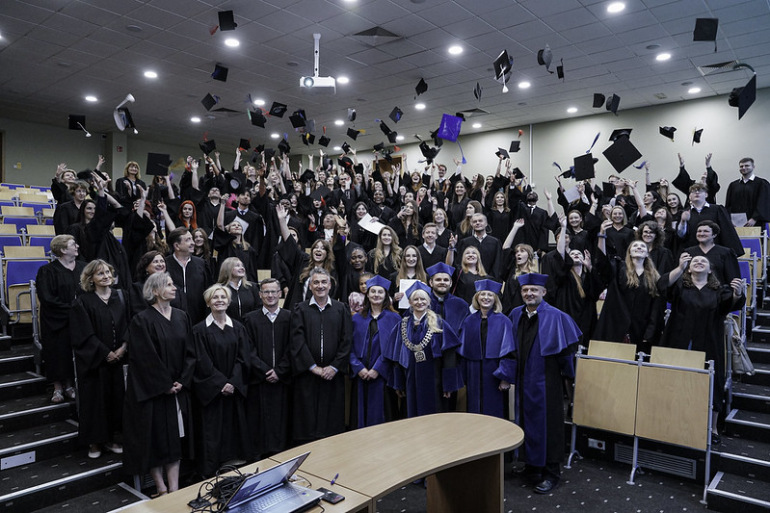 Zdjęcie nagłówkowe otwierające podstronę: Graduation ceremony at Faculty of Philology