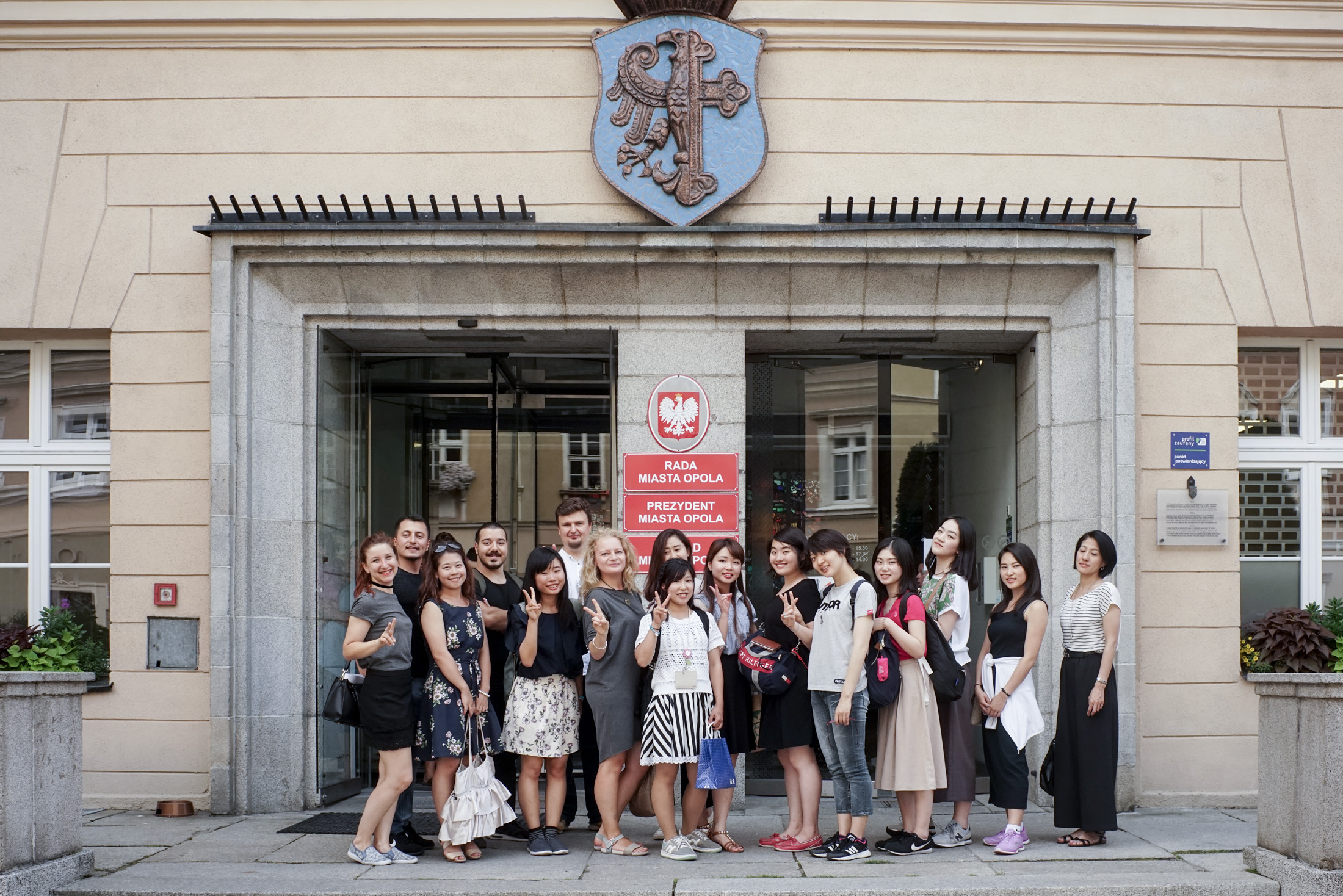 Przeniesienie do informacji o tytule: Japońscy goście pod urokiem uniwersytetu i Opola