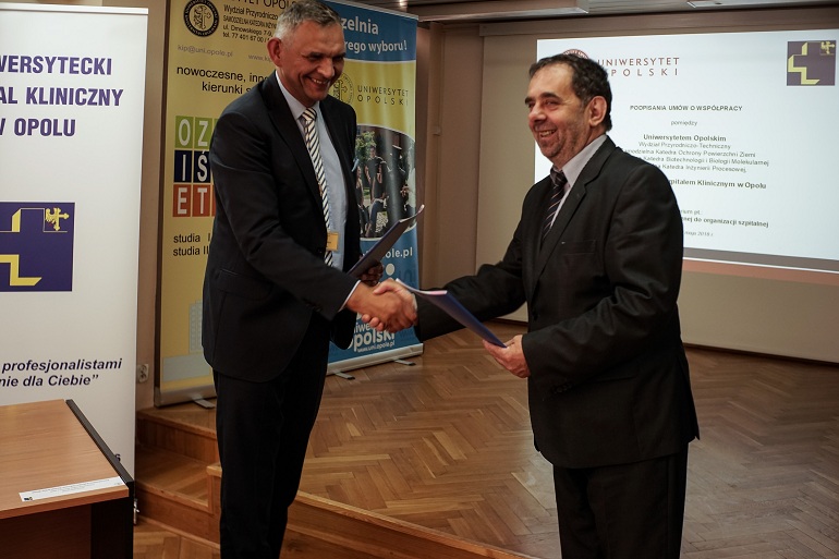 Przeniesienie do informacji o tytule: University of Opole Expanding Cooperation with University Hospital