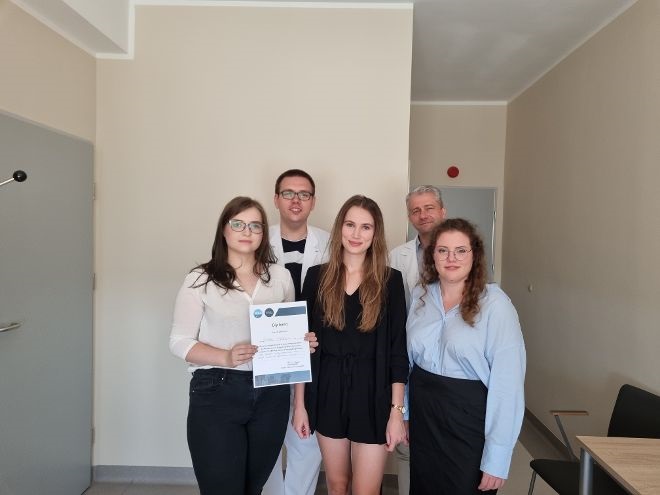 Przeniesienie do informacji o tytule: Studentki ze Studenckiego Koła Naukowego „Alergos” na podium konferencji ISSC w Gdańsku