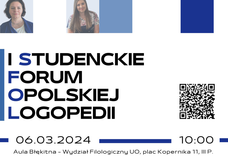 Przeniesienie do informacji o tytule: I Studenckie Forum Opolskiej Logopedii