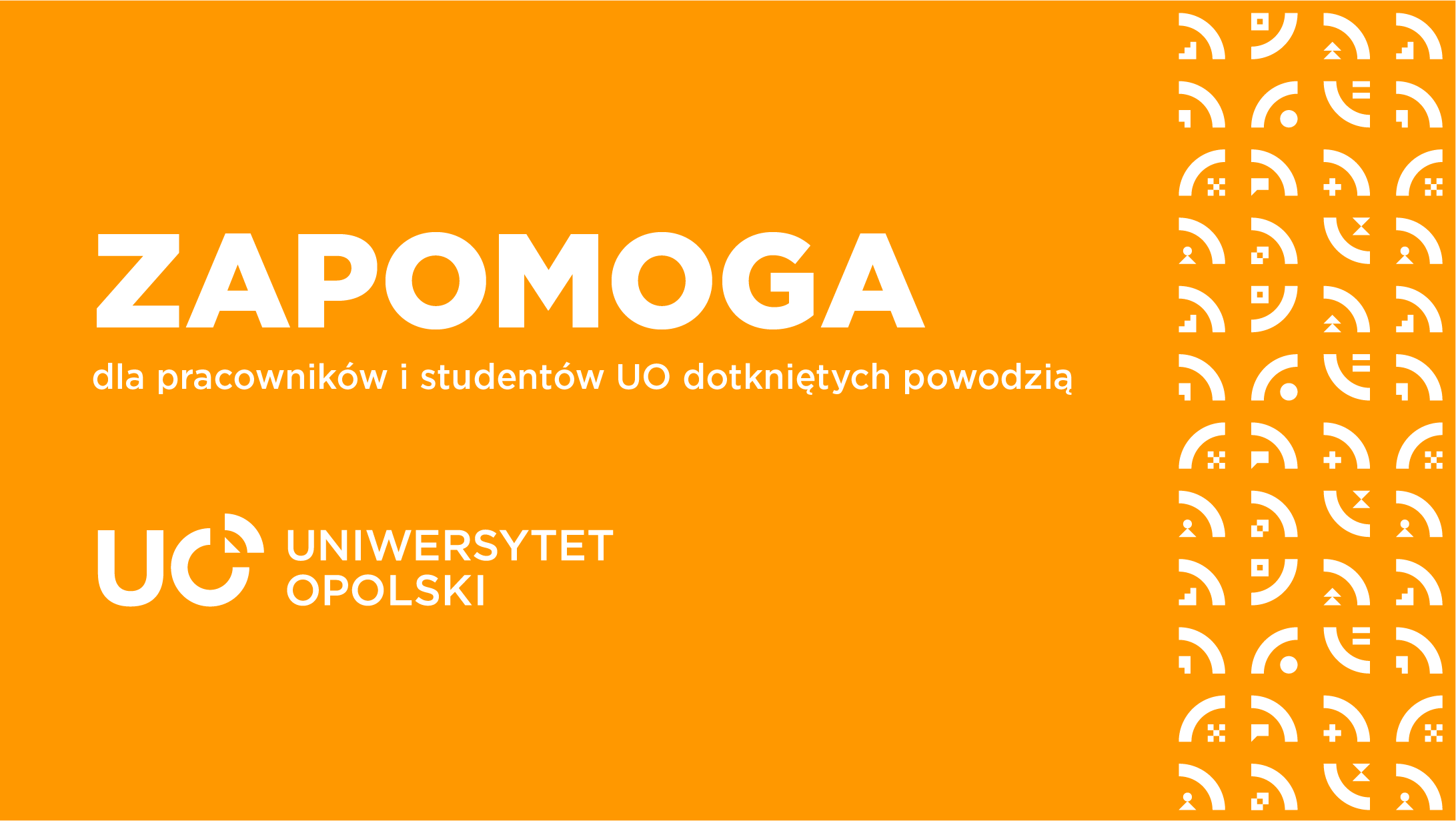 Przeniesienie do informacji o tytule: Zapomoga dla pracowników i studentów UO dotkniętych powodzią