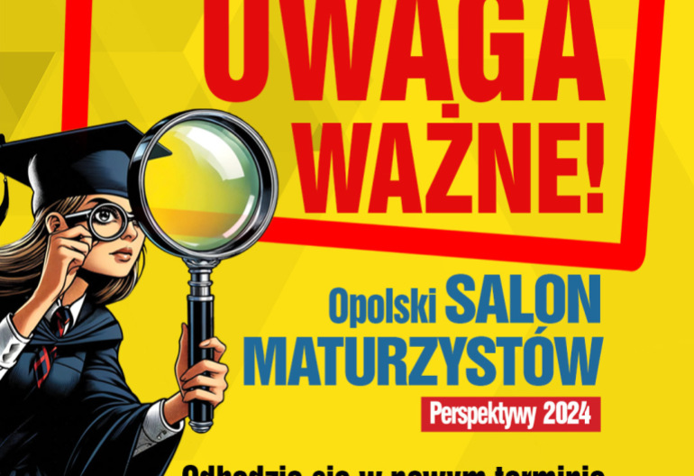 Przeniesienie do informacji o tytule: Opolski Salon Maturzystów przeniesiony na nowy termin