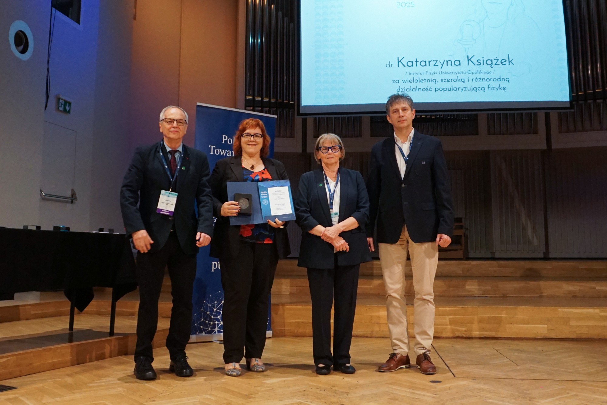 Dr Katarzyny Książek nagrodzona za popularyzację nauki