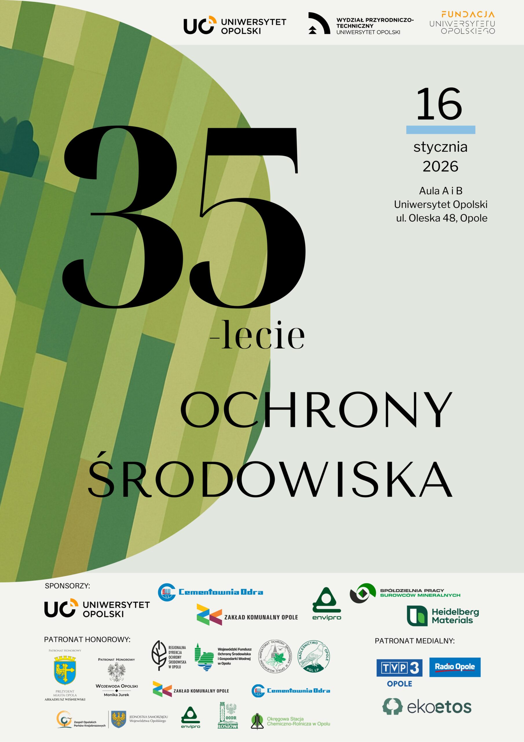 Kierunek ochrona środowiska będzie świętował 35-lecie istnienia (1)
