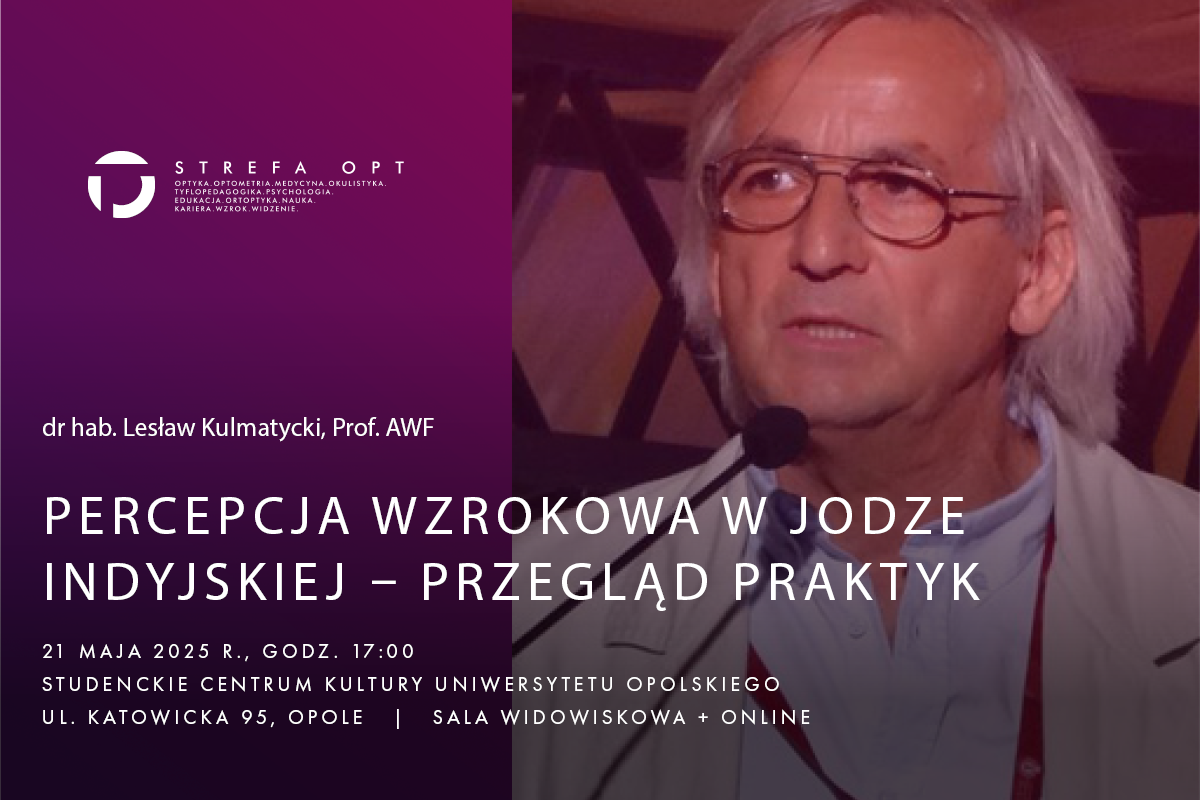 Percepcja wzrokowa w jodze indyjskiej. Przegląd praktyk, dr hab. Lesław Kulmatycki, prof. AWF, PLAKAT (1)