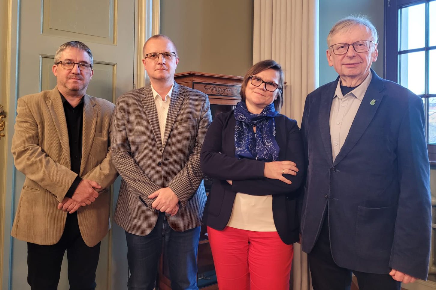 Reprezentanci UO na posiedzeniu organizatorów Kongresu Polonoznawstwa Czeskiego i Czechoznawstwa Polskiego