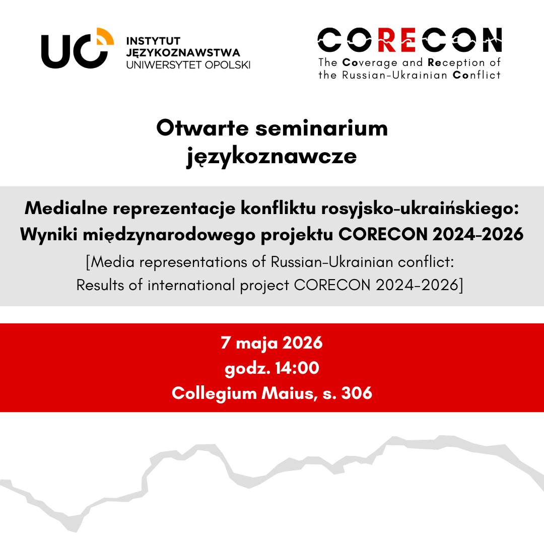 Zapraszamy ma Otwarte Seminarium Językoznawcze