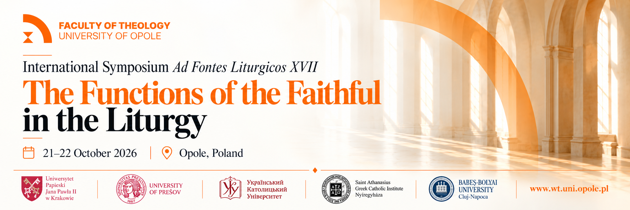 Międzynarodowe Sympozjum Ad Fontes Liturgicos XVII